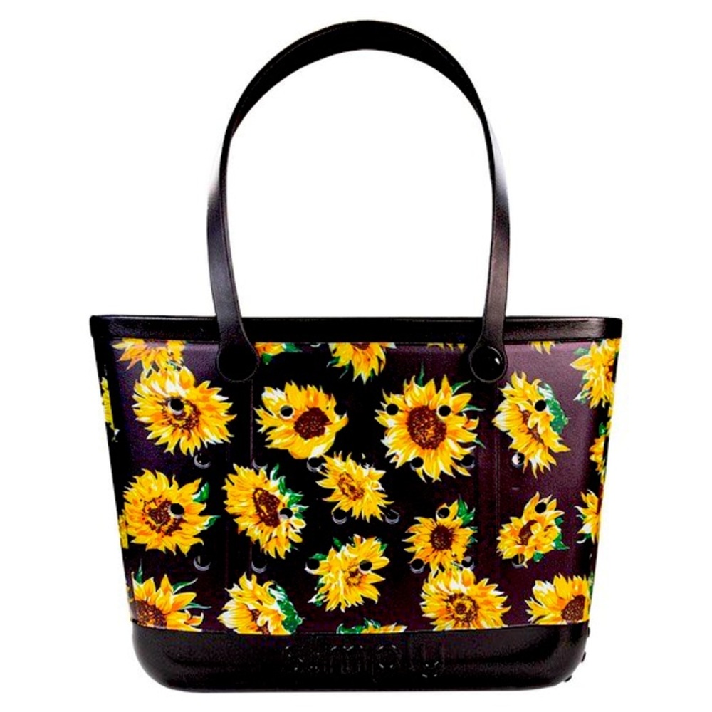 Gently used black sunflower simply southern bogg bag.